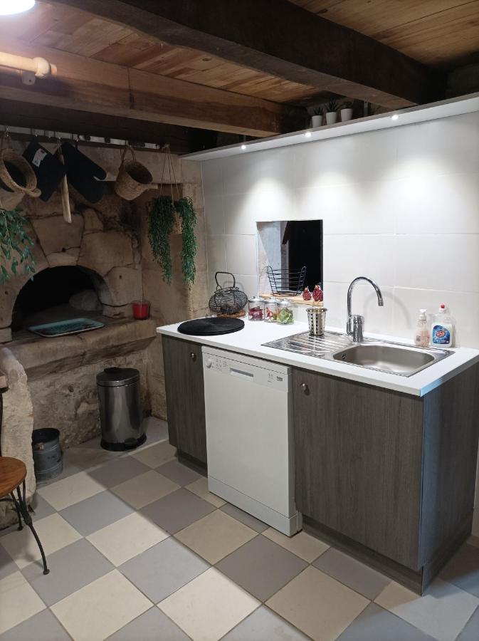 Gite Des Perreyeurs - Maison Troglodyte Avec Vue Sur Loire Montsoreau Extérieur photo